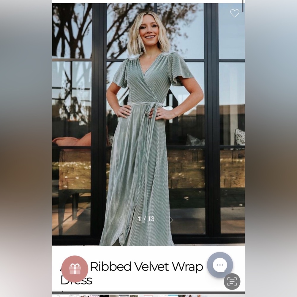 Baltic born velvet dress